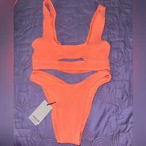 Bond-eye nwt Bright Orange Bikini Set